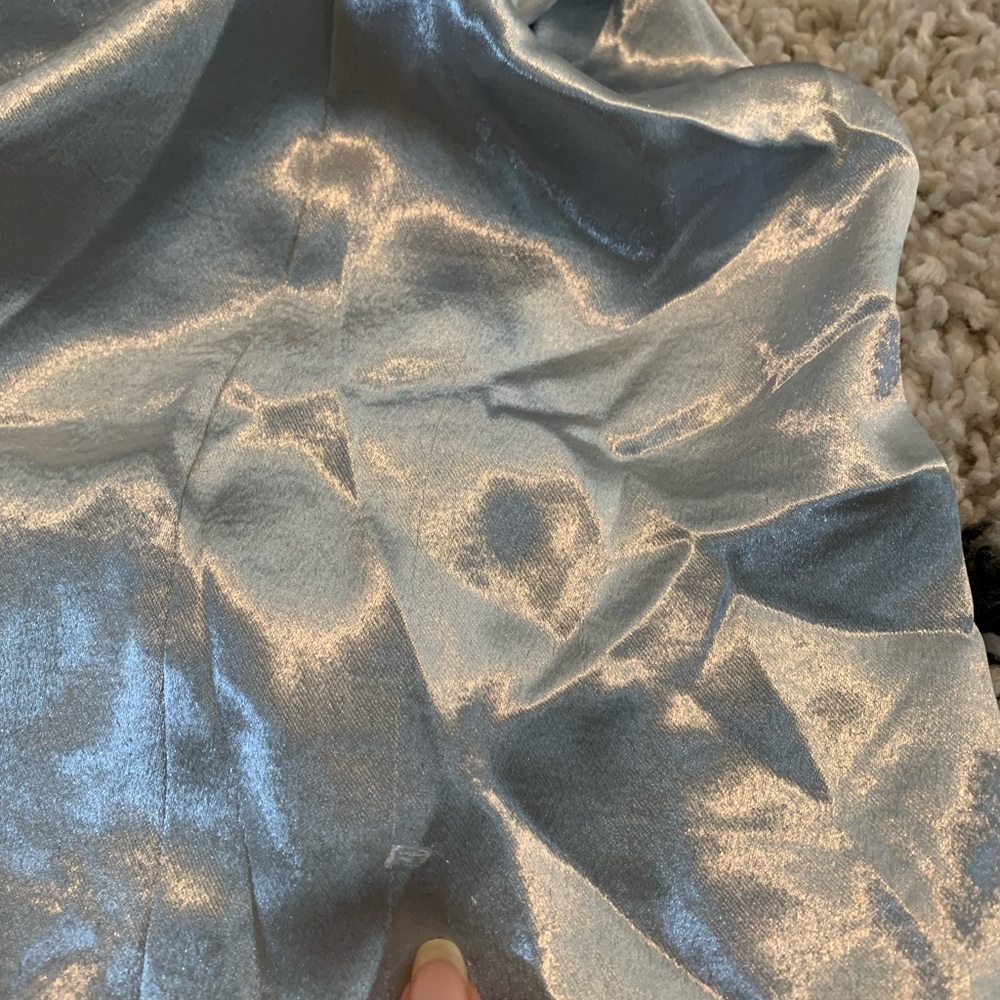 AIIFOS Orla Skirt in Silver - Picture 8 of 9